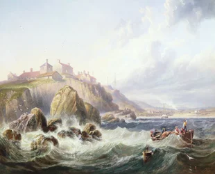 Fischerboote vor Schottland